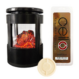 Cello Flickering Embers Electric Melt Burner & Spiced Citrus Wax Medallion Set