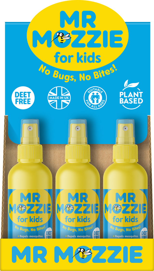 Mr Mozzie Kids Insect Repellent â€“ DEET-Free, Natural Mosquito Spray 75ml