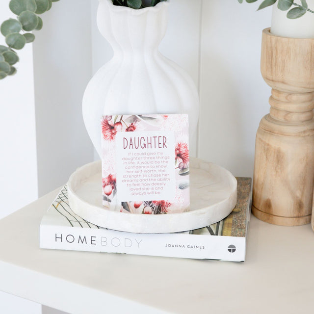 Splosh Daughter Verse Sign Native Blooms