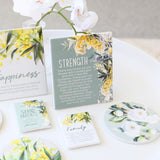 Splosh Strength Verse Sign Native Blooms