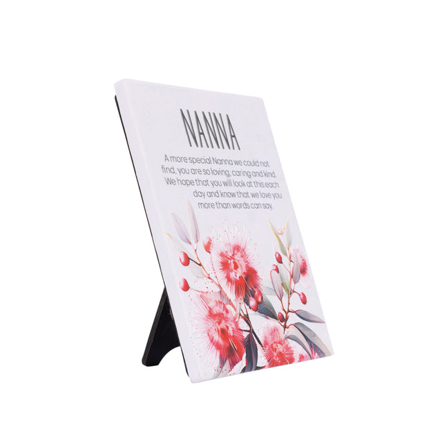Splosh Nanna Verse Sign Native Blooms
