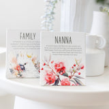 Splosh Nanna Verse Sign Native Blooms