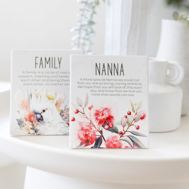 Splosh Nanna Verse Sign Native Blooms