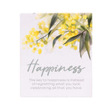 Splosh Happiness Verse Sign Native Blooms