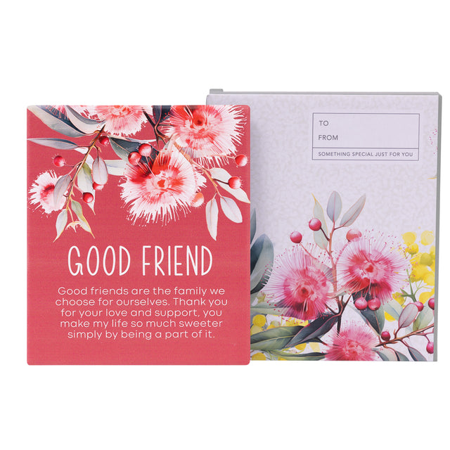 Splosh Good Friend Verse Sign Native Blooms