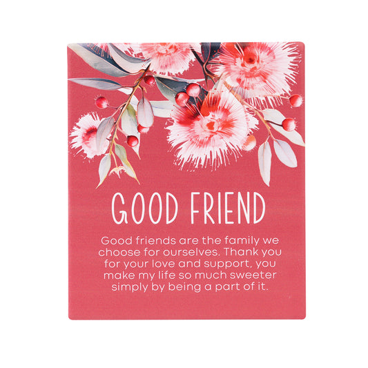 Splosh Good Friend Verse Sign Native Blooms