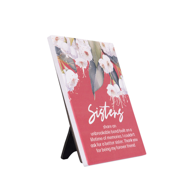 Splosh Sisters Verse Sign Native Blooms