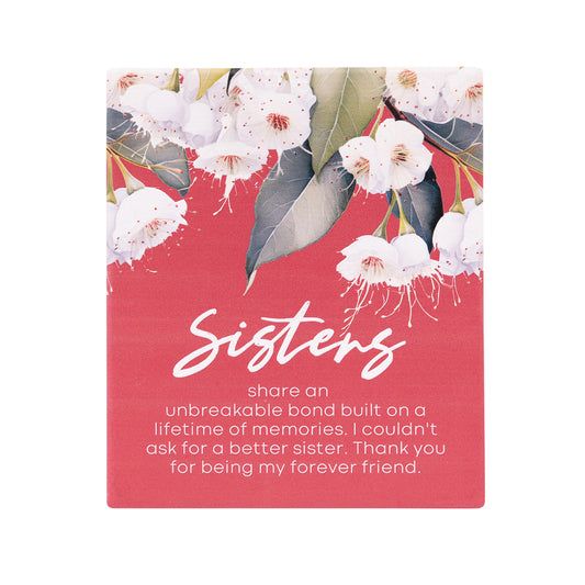 Splosh Sisters Verse Sign Native Blooms