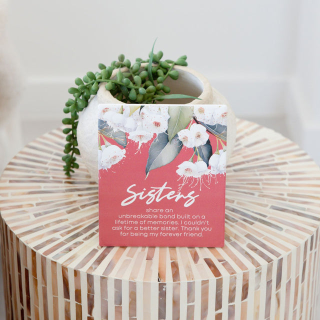 Splosh Sisters Verse Sign Native Blooms