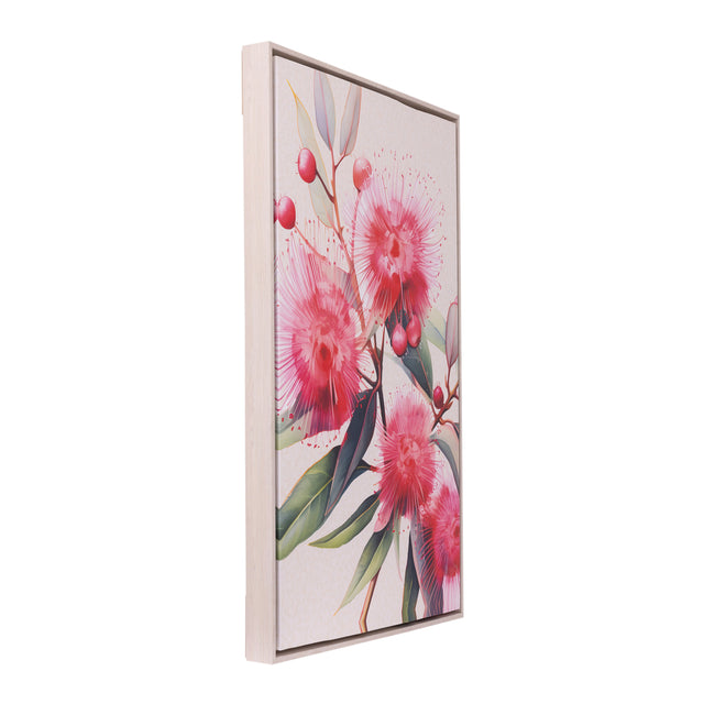 Splosh Flora Framed Canvas 64x94 Native Blooms