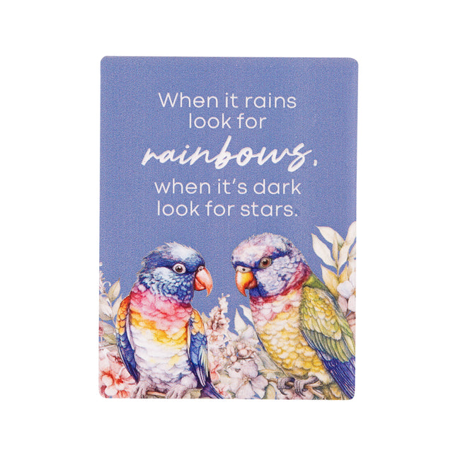 Splosh Rainbows Ceramic Magnet Native Blooms