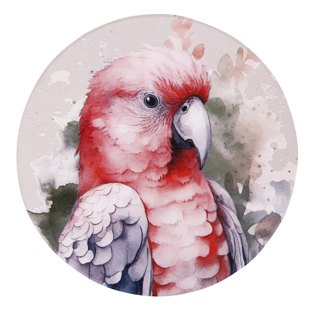 Splosh Galah Ceramic Coaster Native Blooms