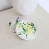 Splosh Yellow Wattle Ceramic Coaster Native Blooms