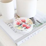 Splosh Red Wattle Ceramic Coaster Native Blooms