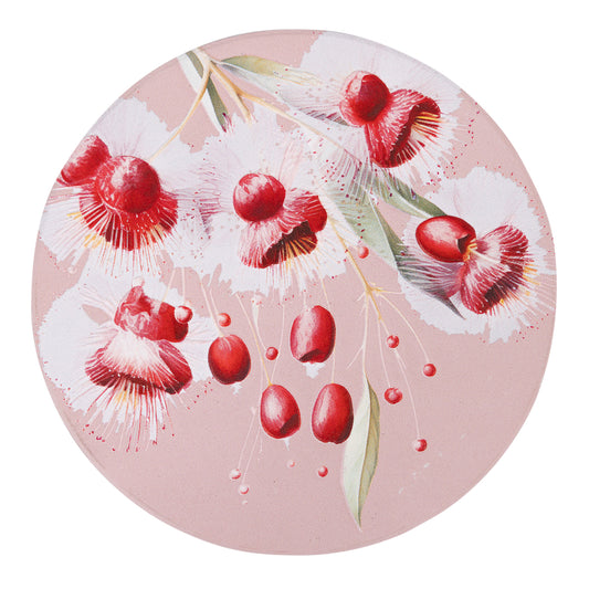 Splosh Pink Floral Ceramic Coaster Native Blooms