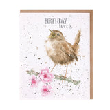 Wrendale Designs Birthday Tweets Card