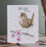 Wrendale Designs Birthday Tweets Card