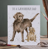 Wrendale Designs Wonderful Dad Card
