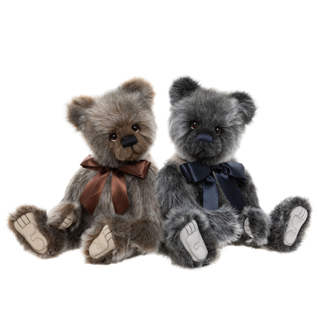 Ollie and Fynn Bear from the 2026 Charlie Bear Plush Collection