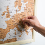 Splosh - Travel Map - XL Desk Europe