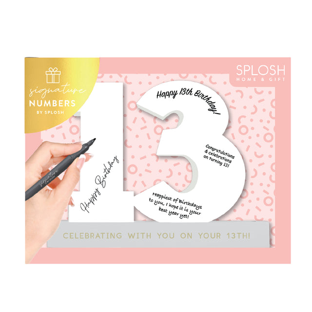 Splosh Signature Number - 13