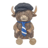 Lesser & Pavey - Highland Cow Money Bank Flat Cap