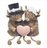 Lesser & Pavey - Highland Cow Wedding Day