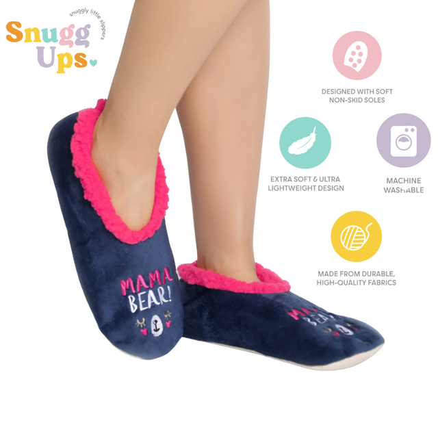 Splosh Women's Quote Mamma Bear Slippers (Small)