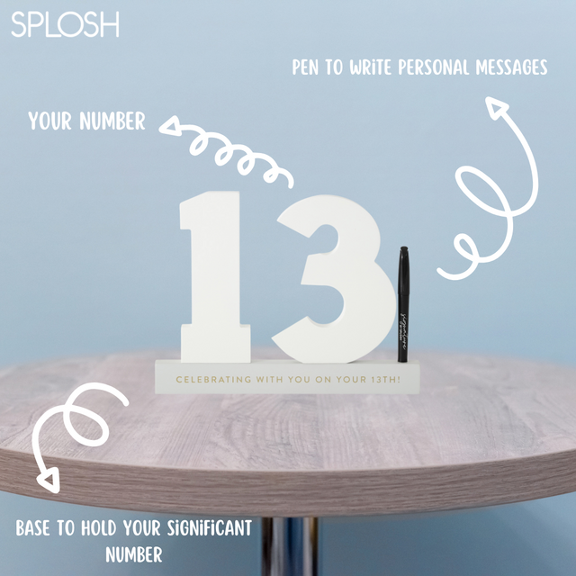 Splosh Signature Number - 13