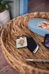 Wrendale Designs Tawny Owl Keyring