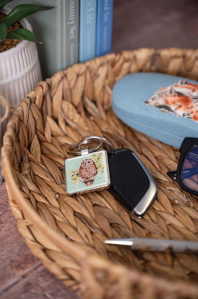 Wrendale Designs Tawny Owl Keyring