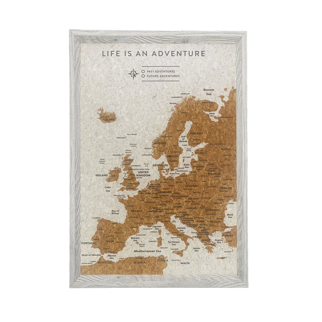 Splosh - Travel Map - XL Desk Europe