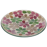 Cello Candle Plate - Petals