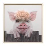 Gleneagles – Pig – 3D Canvas Frame