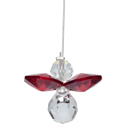 Wild Things - Classic Crystal Guardian Angel - Garnet