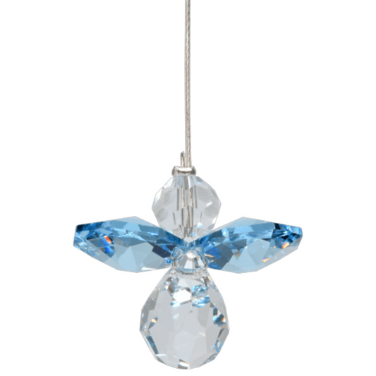 Wild Things - Classic Crystal Guardian Angel - Aquamarine