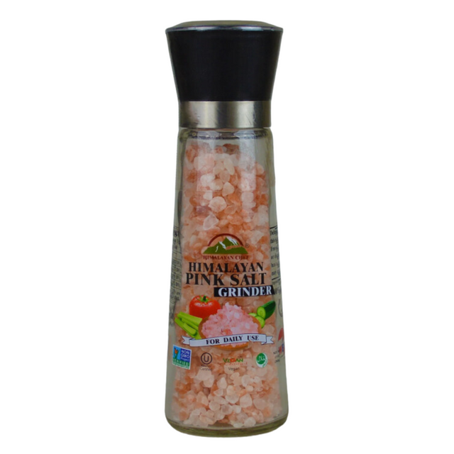 Himalayan Pink Salt Grinder 13oz