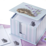 Wrendale Designs Love and Hedgehugs (Hedgehog) Memo Block
