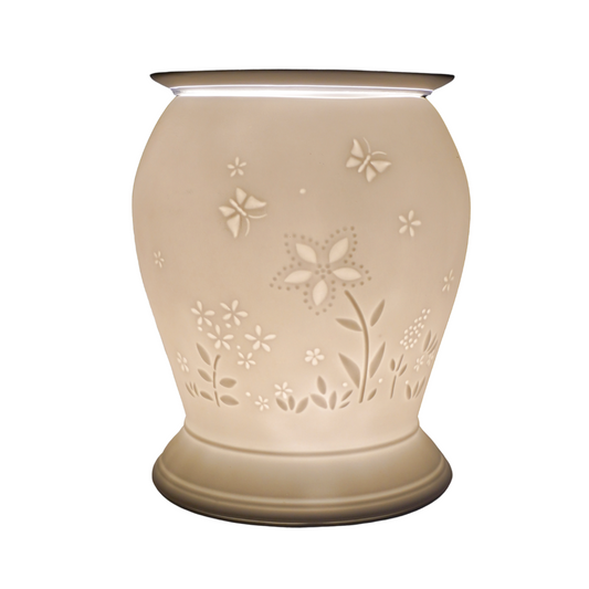 Cello Electric Wax Burner Porcelain Barrel - Flower