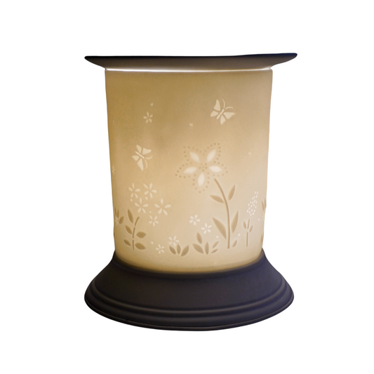Cello Electric Wax Burner Porcelain Straight - Flower