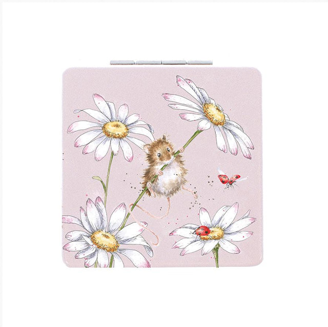 Wrendale Designs Mouse Mirror - Oops a Daisy