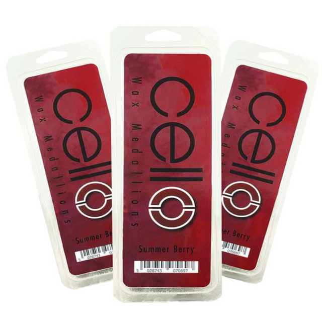 Cello Wax Medallions - Summer Berry