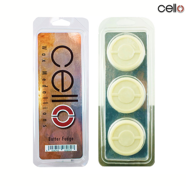 Cello Wax Medallions - Butter Fudge