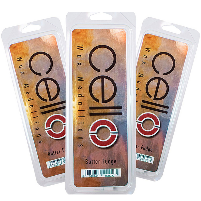 Cello Wax Medallions - Butter Fudge