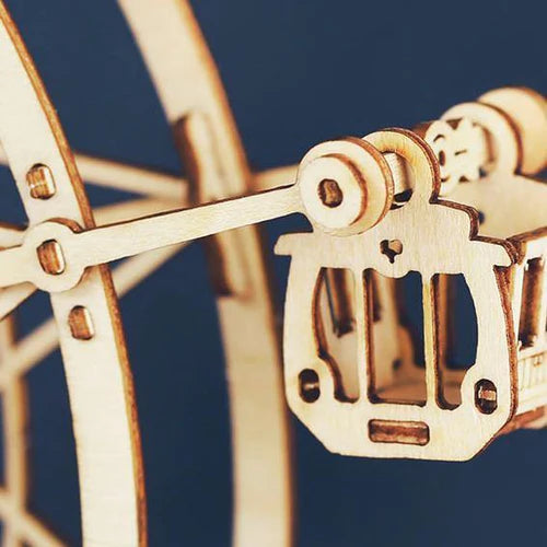 ROBOTIME Ferris Wheel 3D Wooden Puzzle Music Box