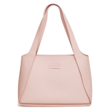 Alice Wheeler Kensington Mini Tote Bag in Pink crafted from textured vegan leather