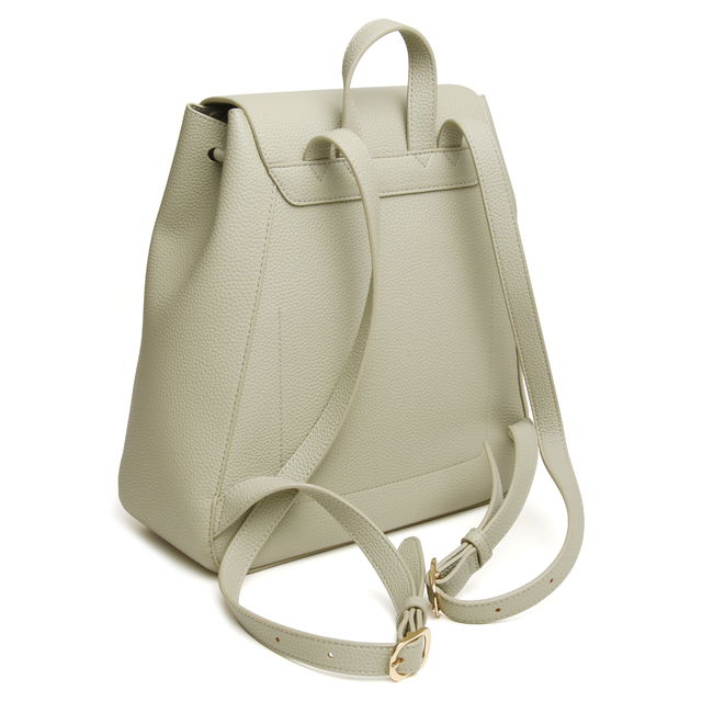 Alice Wheeler Pistachio backpack with adjustable shoulder straps for comfortable everyday wear