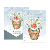 Wrendale Designs Robin Boxed Cards - Season's Tweetings - Notecard Pack