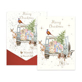 Wrendale Designs Driving Home for Christmas - Notecard Pack