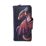 Nemesis Take Flight Embossed Purse - Red